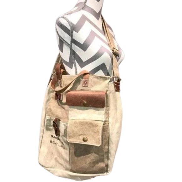 RARE Vintage-Inspired Canvas Domestic Mail Bag - Picture 2 of 12